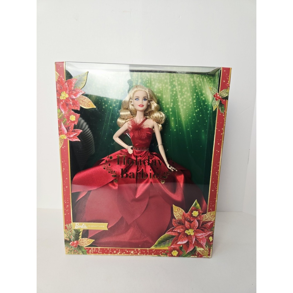 Mattel Barbie doll 2022 Holiday Christmas HBY03